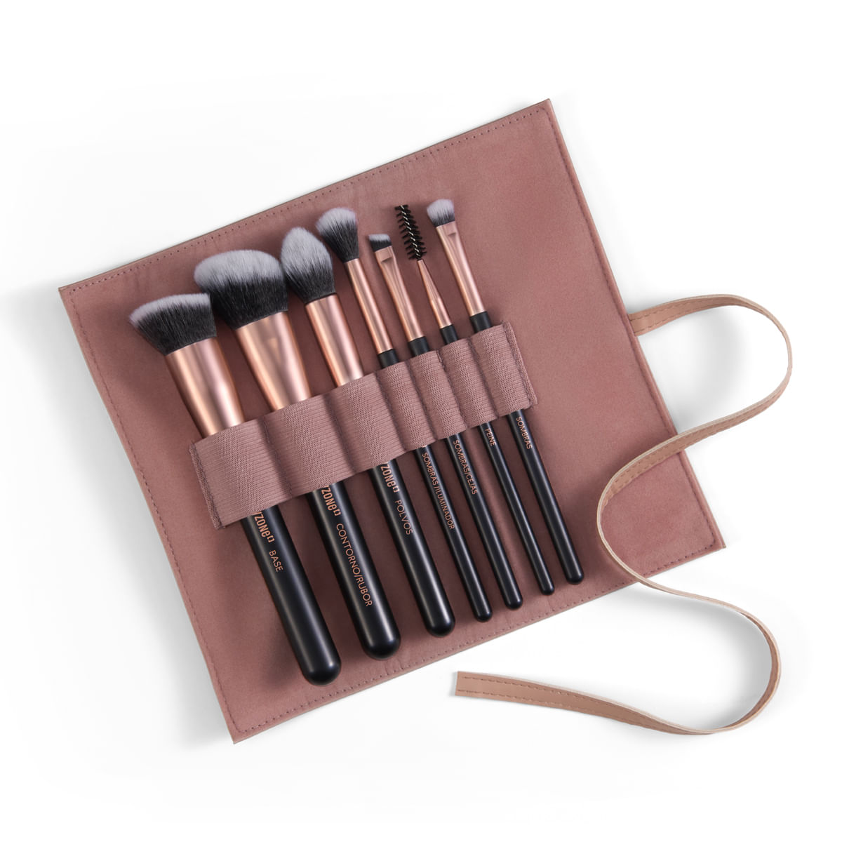 Makeup Brush Set De Brochas Falabella Rubor Miniso Brochas De